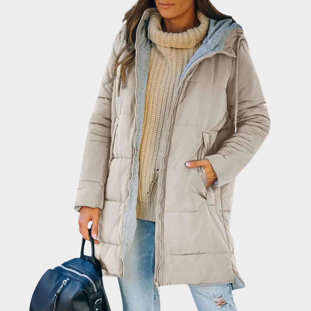 Flavia | Giacca Puffer con Cappuccio