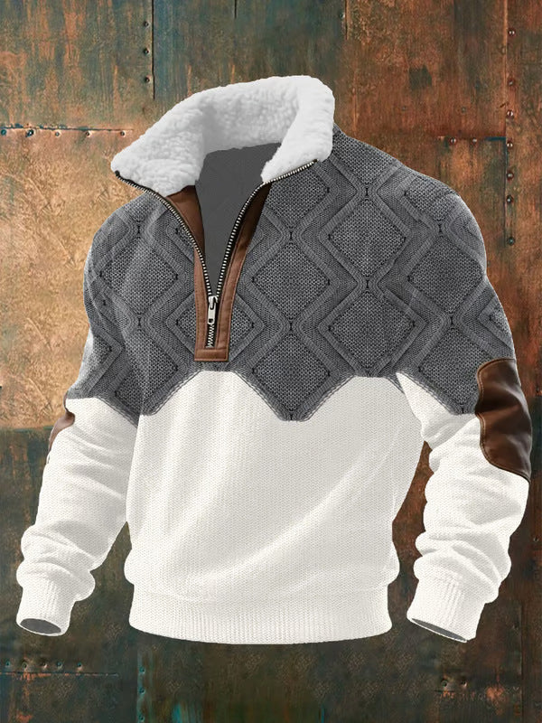 Giacomo | Pile con Zip e Collo Alto