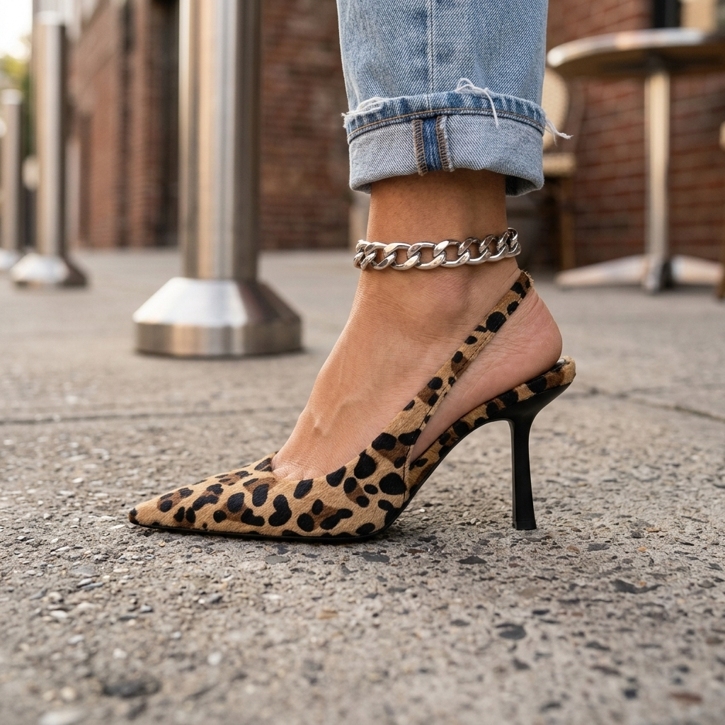 Priscella | Décolleté D'Orsay Leopardato
